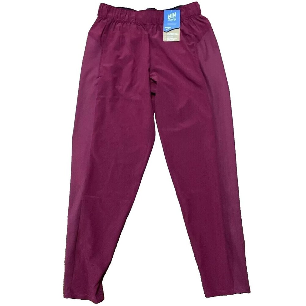 NWT Women's Brooks shakeout Running Pants Dark Mauve Size Small Elastic Waist